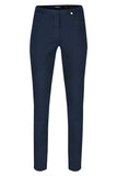 Robell Bella Stretch Denim Trousers - Navy