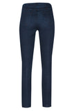 Robell Bella Stretch Denim Trousers - Navy