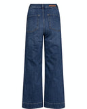 Numph Nuparis Cropped Jean Dark Blue
