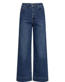 Numph Nuparis Cropped Jean Dark Blue