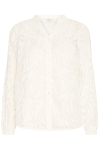 Fransa Hazys Shirt 1 - White