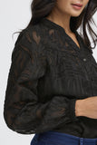 Fransa Hazys Shirt 1 - Black