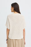 Fransa Sinja Pullover 6 - Whisper White