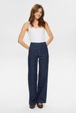 Numph Nuamber Jeans - Dark Blue Denim