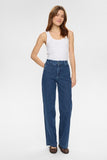 Numph Nuamber Jeans - Medium Blue Denim