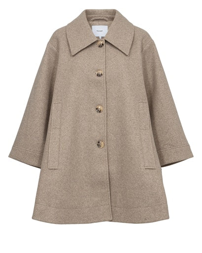 Numph Nukimberly Coat - Sesame Melange