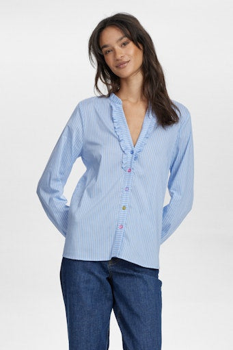 Numph Nufarrah Shirt -  Granada Sky Blue