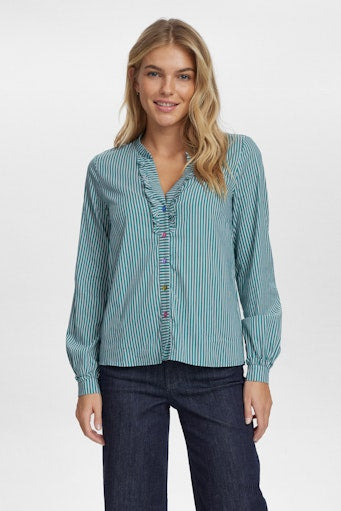 Numph Nufarrah Shirt - Cadmium Green